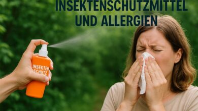 Insektenschutzmittel und Allergien
