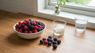 Beeren-Unverträglichkeit: Symptome, Ursachen & Tipps [Bildinhalt mit KI erstellt]