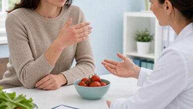 Beratung bei Verdacht auf Tomatenallergie [Bildinhalt mit KI erstellt]